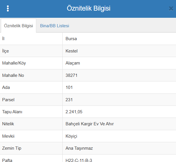 BURSA KESTEL ALAÇAM KÖYÜ'NDE ARSA'NIN 421 M² 'Sİ SATILIKTIR - BURSA KESTEL fotoğraf 3